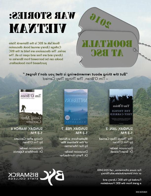 BSC BookTalk 2016 War Stories: Vietnam